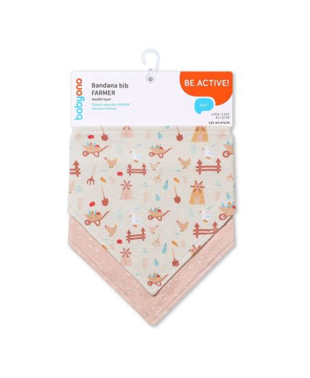 BabyOno seilinukas-šalikas 2 vnt., ūkininkas, 879/09