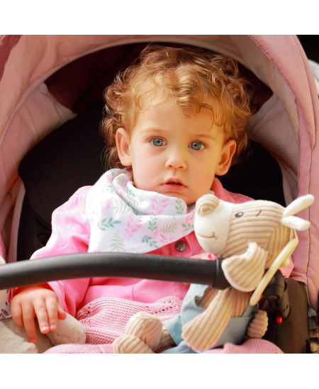 BabyOno seilinukas-šalikas 2 vnt., lapai, 879/10