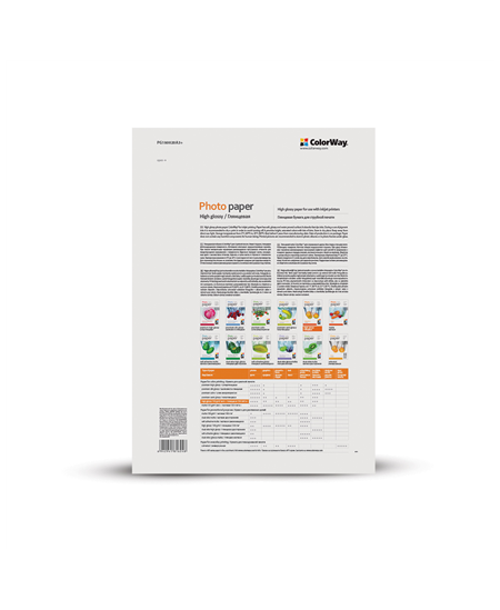 ColorWay Photo Paper, 20 sheets | 180 g/m² | A3+ | High Glossy