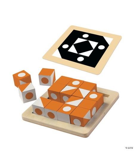 Stalo žaidimas Mindware „Q-bitz Solo: Orange Edition“