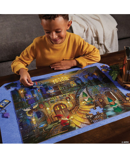 Pastabumo dėlionė MindWare „Gnomes at night“