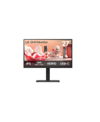 LG | 27BA75QB-B | 27 " | IPS | 16:9 | 100 Hz | 5 ms | 2560 x 1440 pixels | 280 cd/m² | HDMI ports quantity 1 | Black