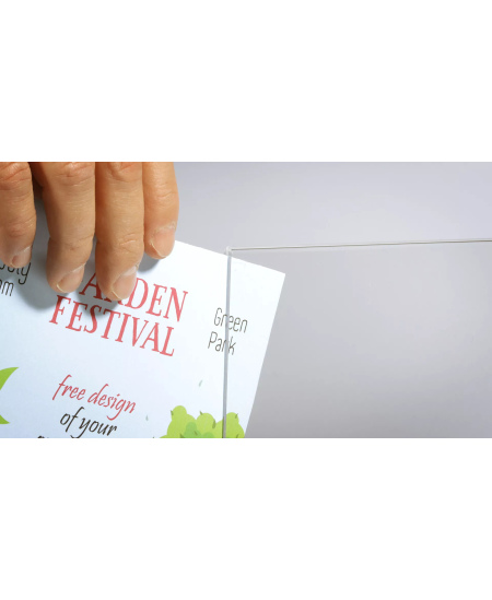 Informacinis stovas EUROPEL, T tipo, A5, vertikalus
