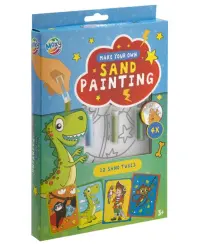 Piešimo smėliu rinkinys GRAFIX, žydras