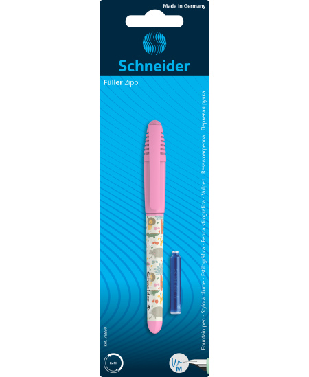 Plunksnakotis SCHNEIDER Zippi Funny Safari, blisteryje