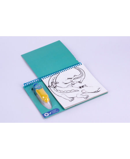 Spalvinimo knygelė Apli Kids "Gyvūnai", su vandens pieštuku