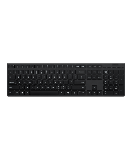 Lenovo Professional Wireless Rechargeable Keyboard AI | Keyboard | Wireless | Estonian | Bluetooth | Grey
