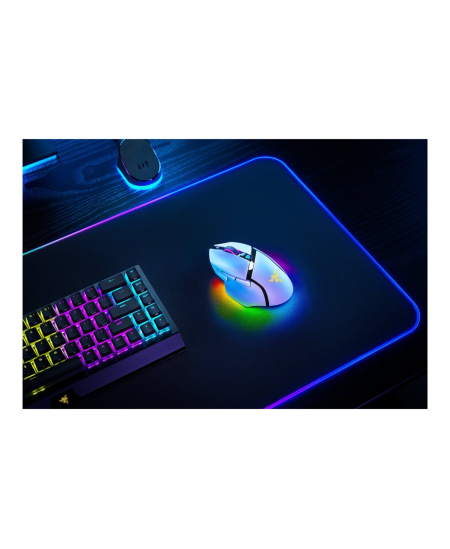 Razer Basilisk V3 Pro Gaming Mouse, RGB LED light, Bluetooth, Wireless, White