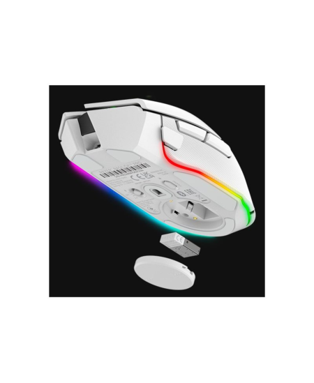 Razer Basilisk V3 Pro Gaming Mouse, RGB LED light, Bluetooth, Wireless, White