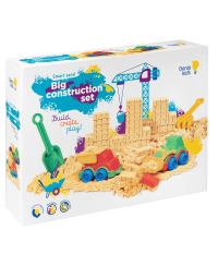 Genio kids rinkinys išmanusis smėlis su smėliadėže Big Construction 1 kg