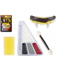 Veido dažai Helovinui Vampyras