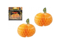 Dekoracija Helovinui moliūgas 15 cm