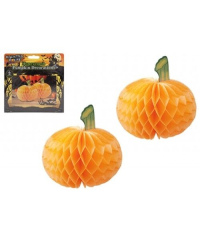 Dekoracija Helovinui moliūgas 15 cm