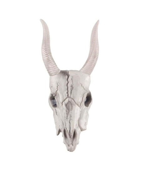 Helovino dekoracija ožkos kaukolė, 40 cm