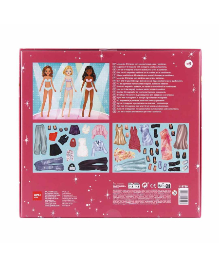 Magnetinis žaidimas Apli Kids „Mados šou“