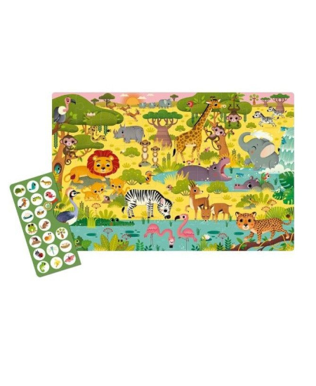 Pastabumo dėlionė Apli Kids „Savana“