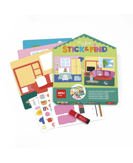 Mano pirmasis „ieškok ir rask“ rinkinys Apli Kids „Atradimai namuose“
