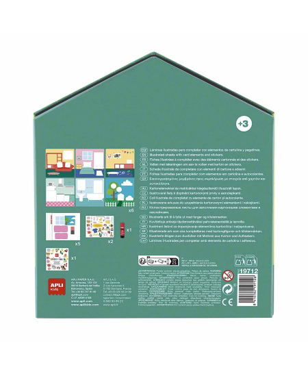 Mano pirmasis „ieškok ir rask“ rinkinys Apli Kids „Atradimai namuose“