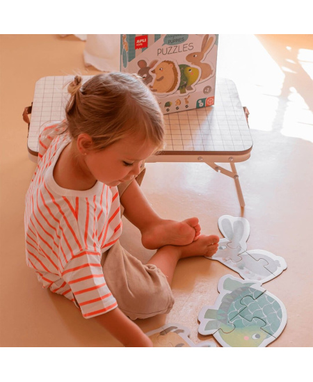 Mano pirmoji dėlionė Apli KIds „Gyvūnėliai“