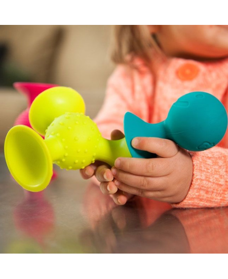 Lipšniukai - barškučiai FatBrainToys „PipSquigz“