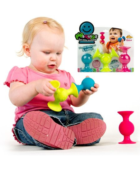 Lipšniukai - barškučiai FatBrainToys „PipSquigz“