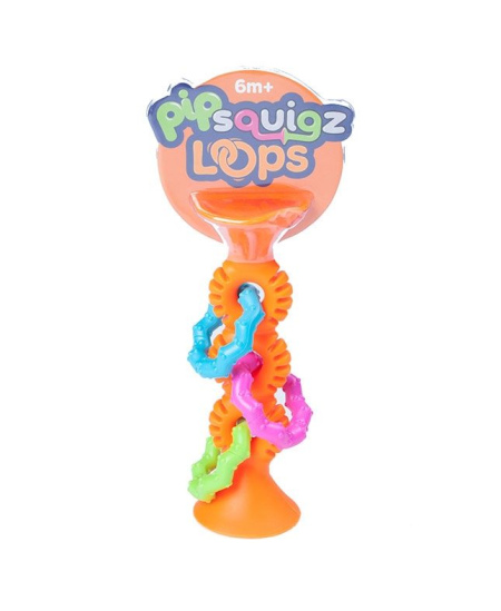 Lipšniukai MindWare „PipSquigz Loops“ (oranžinis)