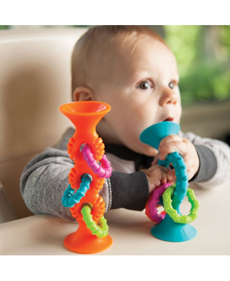 Lipšniukai MindWare „PipSquigz Loops“ (oranžinis)