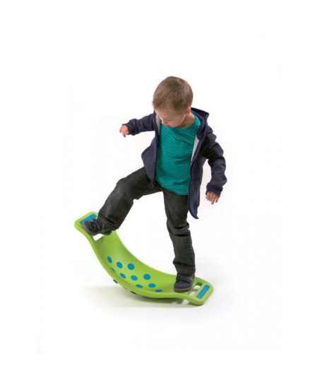 Balansavimo lenta-lingė FatBrainToys „Teeter Popper“ (žalia)