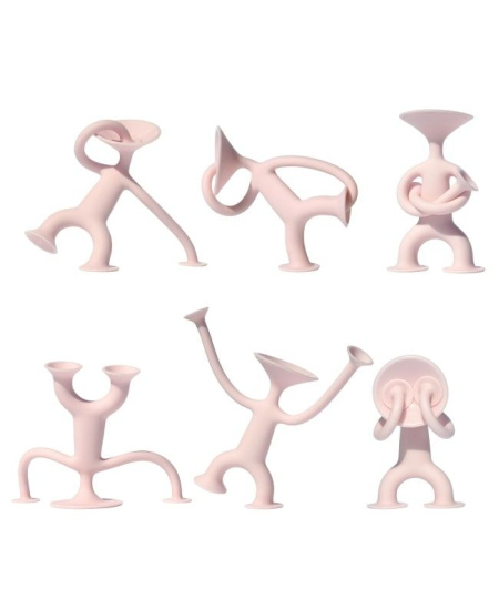 Žaislinis žmogeliukas Moluk „Oogi“, rožinis