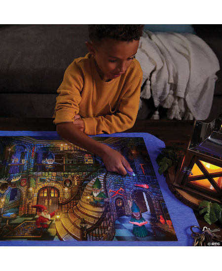 Pastabumo dėlionė MindWare „Gnomes at night“