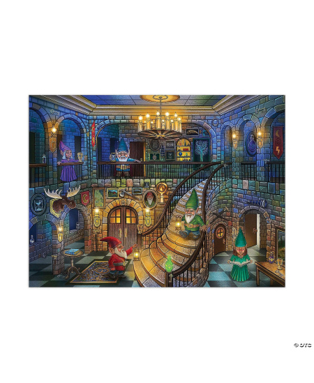 Pastabumo dėlionė MindWare „Gnomes at night“