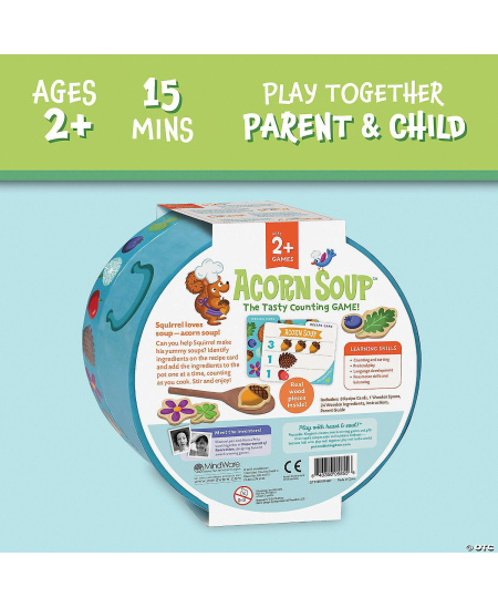 Skaičiavimo žaidimas MindWare „Gilių sriuba“