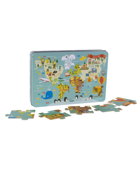 Dėlionė XL Apli Kids „Pasaulio žemėlapis“