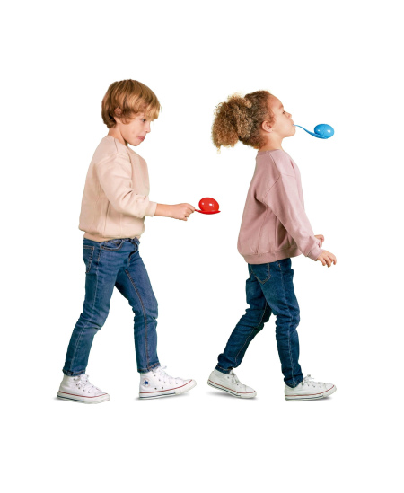 Šaukšteliai su kiaušiniais Apli Kids, estafetėms