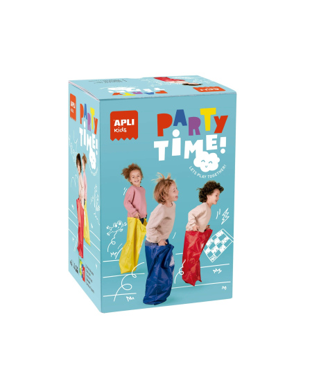 Spalvoti šokinėjimo maišai Apli Kids (4 vnt.)