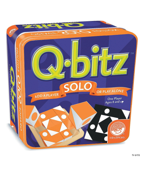 Stalo žaidimas Mindware „Q-bitz Solo: Orange Edition“