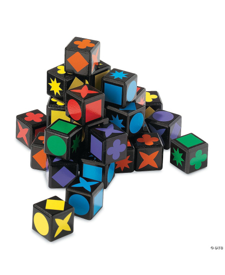 Stalo žaidimas Mindware „Qwirkle Cubes“