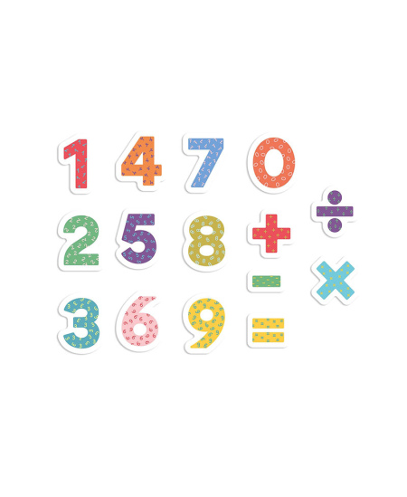 Mokomoji priemonė Apli Kids „mediniai magnetiniai skaičiai“