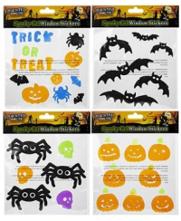 Haunted House Geliniai langų lipdukai 20x20 cm