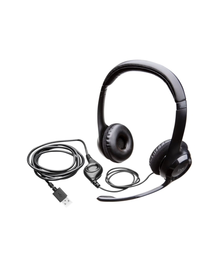 Logitech | Computer headset | H390 | Built-in microphone | USB Type-A | Black