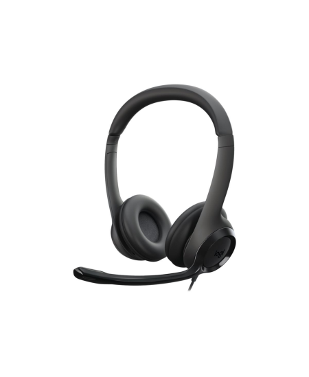 Logitech | Computer headset | H390 | Built-in microphone | USB Type-A | Black