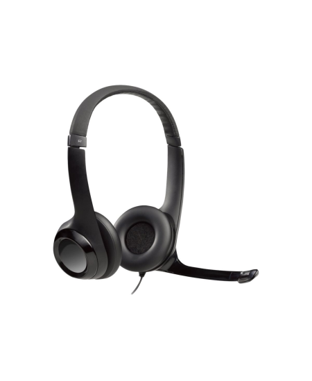 Logitech | Computer headset | H390 | Built-in microphone | USB Type-A | Black