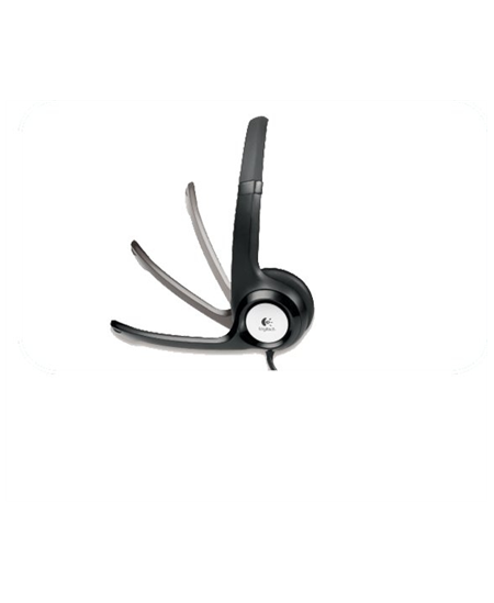 Logitech | Computer headset | H390 | Built-in microphone | USB Type-A | Black