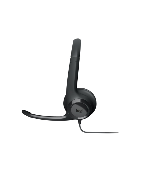 Logitech | Computer headset | H390 | Built-in microphone | USB Type-A | Black