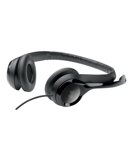 Logitech | Computer headset | H390 | Built-in microphone | USB Type-A | Black