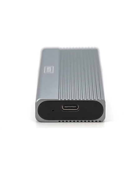 Digitus USB M.2 hard disk enclosure, SSD, external, SATA, 6Gbps, USB 3.1 Gen2 | DA-71154