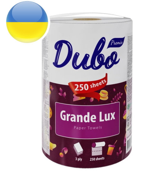 Virtuviniai popieriniai rankšluosčiai DIVO 250, 1 rit.