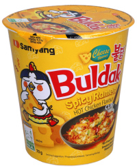 Ramenas SAMYANG, Buldak Cheese, puodelyje, 70 g