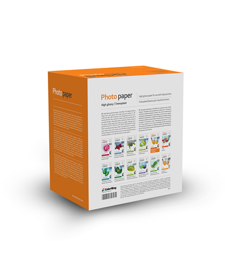 ColorWay Photo Paper, 500 sheets | 230 g/m² | 10x15 | High Glossy