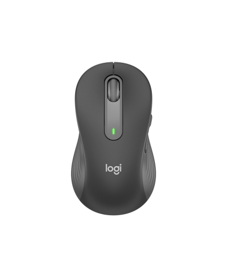 Logitech Signature M650 L Left Wireless Mouse, RF Wireless + Bluetooth, 2000 DPI, Graphite | Logitech